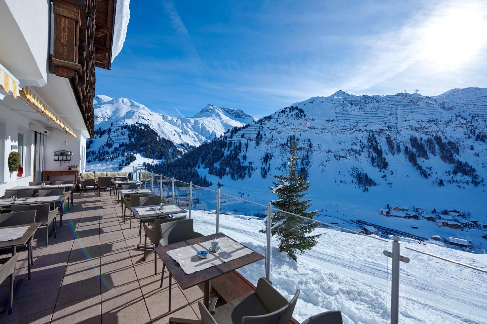 Hotel Restaurant Formarin Oberlech ภายนอก รูปภาพ