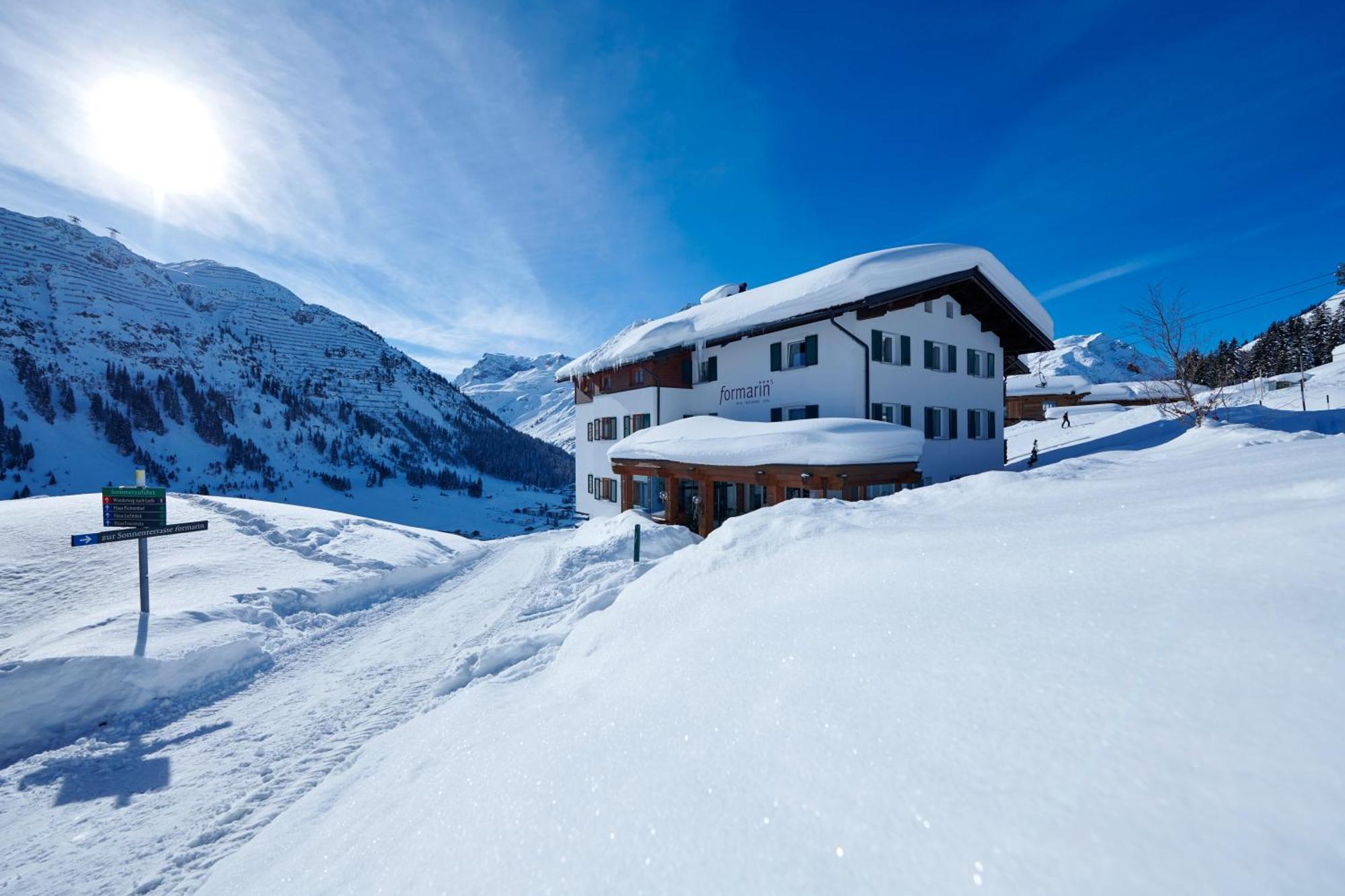 Hotel Restaurant Formarin Oberlech ภายนอก รูปภาพ