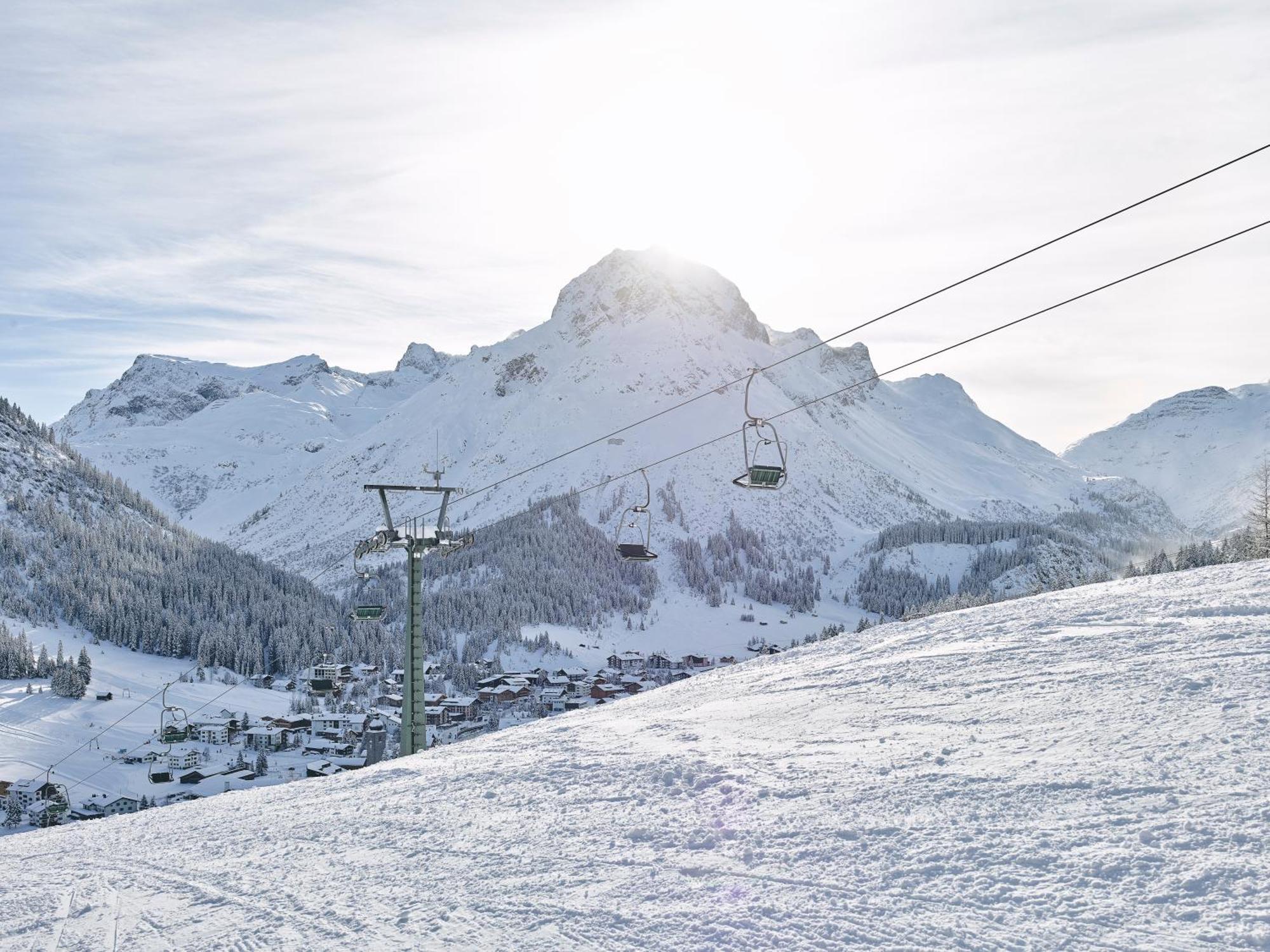 Hotel Restaurant Formarin Oberlech ภายนอก รูปภาพ