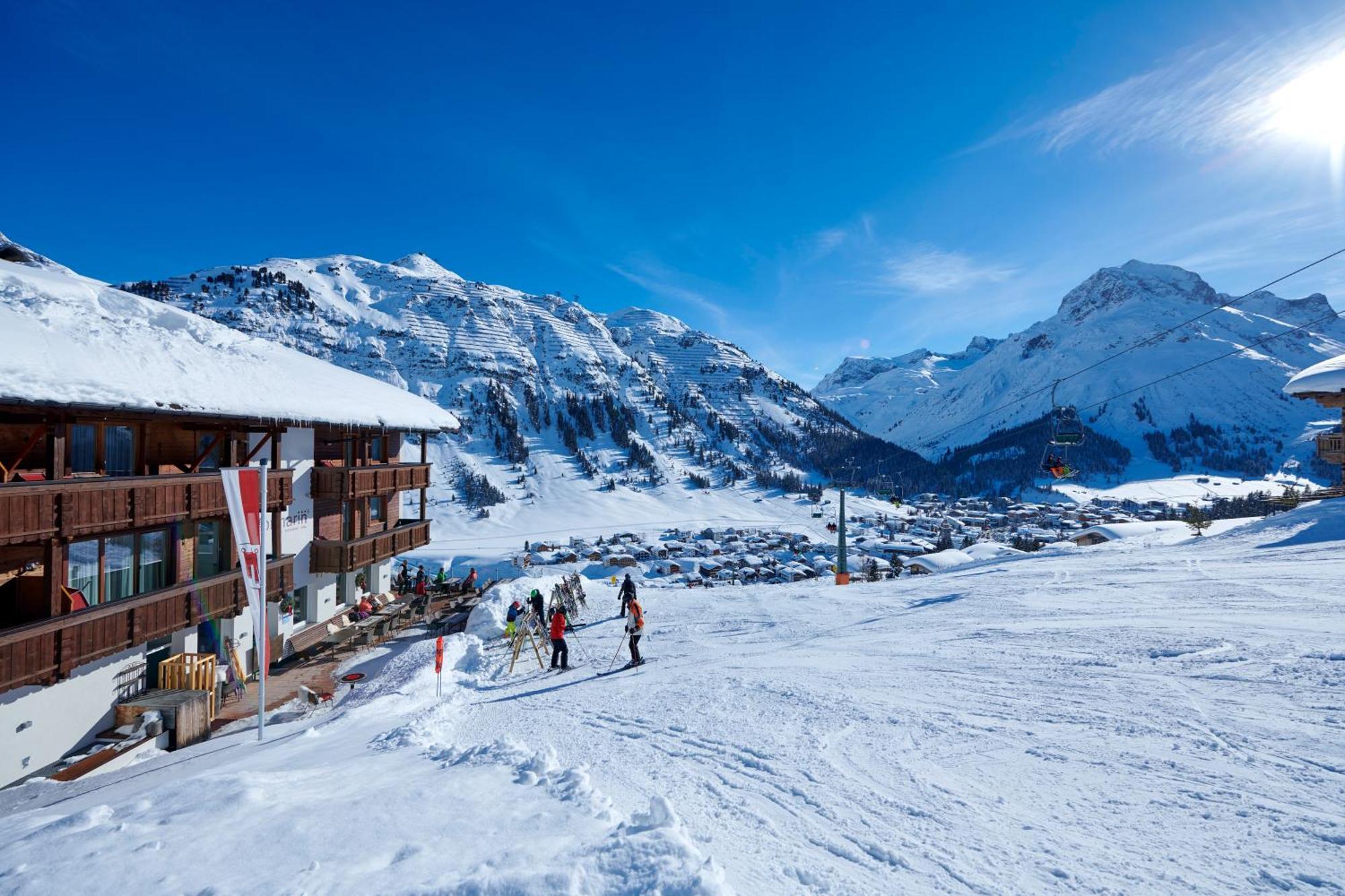 Hotel Restaurant Formarin Oberlech ภายนอก รูปภาพ