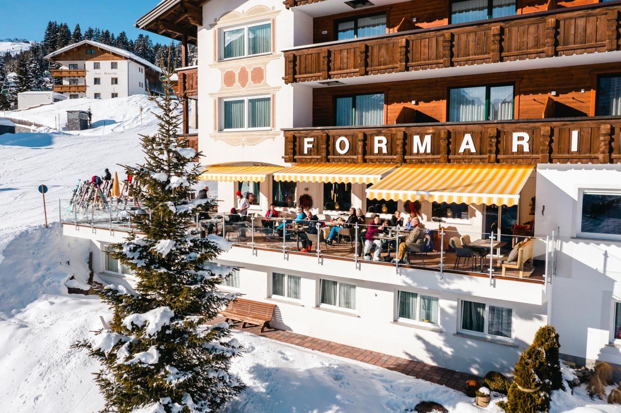 Hotel Restaurant Formarin Oberlech ภายนอก รูปภาพ